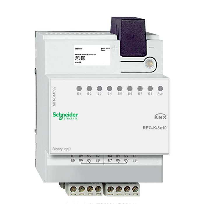 MTN644592 Schneider SpaceLogic KNX Binary input REG-K/8×10 – knx-bus